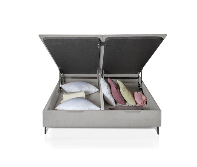 Sommier estofado com pés em L VIENA HILDING 