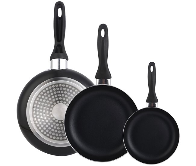3 PANS jogo Preto