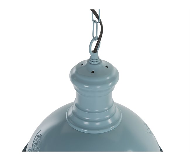 Beliani Candeeiro de tecto DIDESSA Azul