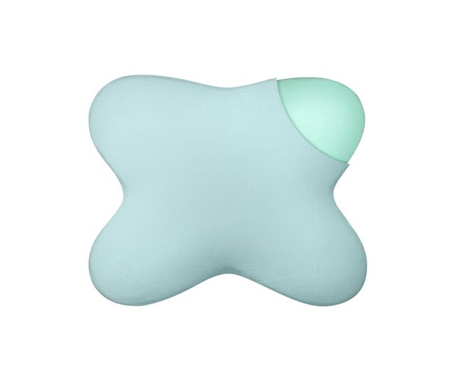 Almofada com Forma de Borboleta e Gel Refrescante Verde