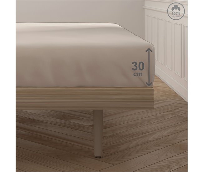 Lençol de baixo VICTORIA 100% algodão 