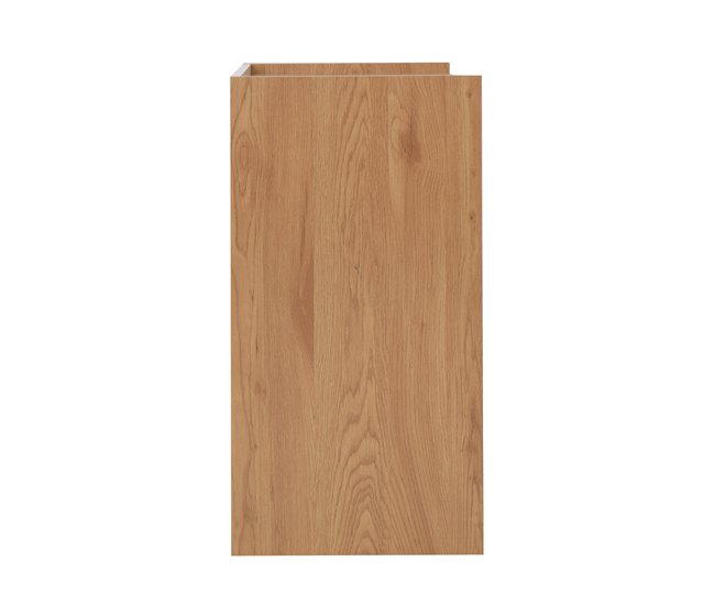 Secretária KERO em carvalho e branco Madeira