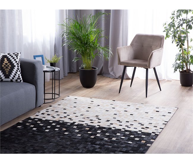 Beliani Patchwork ERFELEK 140x200 Multicor
