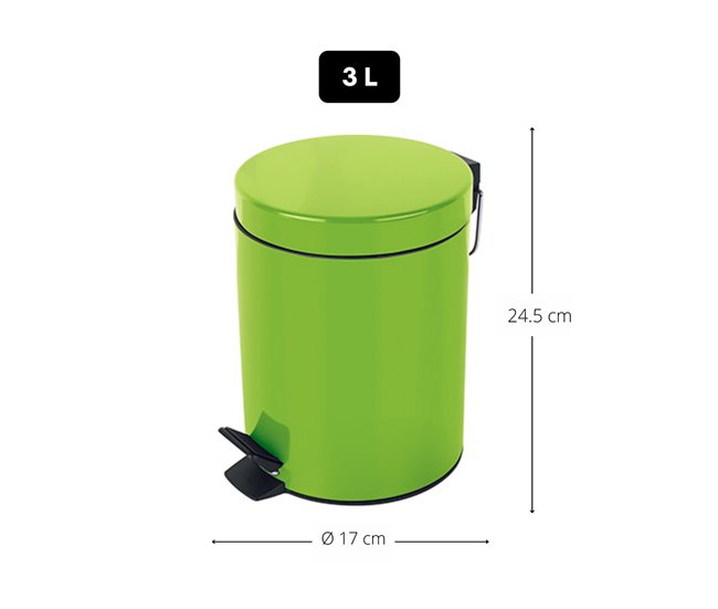Coleção de tigela de papel Spirella 3 L Verde