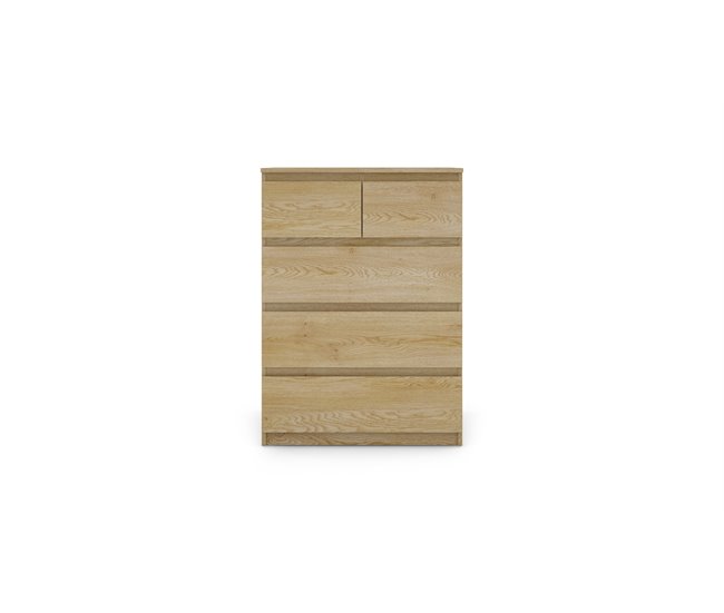 Cómoda oslo com 5 gavetas