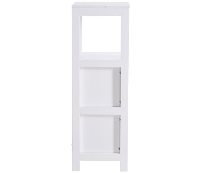 Armário de banheiro Placa de MDF kleankin, casa - casa de banho 30 Branco
