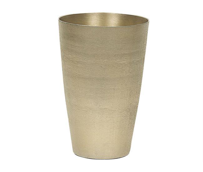 Beliani Jarro de flores AMRIT Dourado