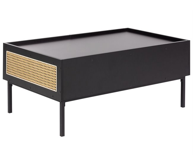 Beliani Mesa de centro CULLEN Preto