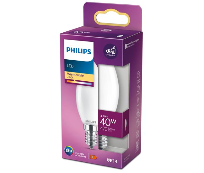 Lâmpada LED Multicor