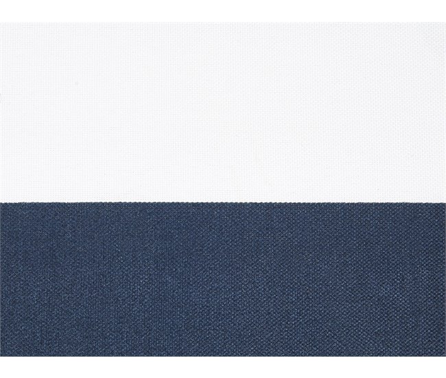 Beliani Almofada de assento para exterior VIVARA 112x54 Azul Marino