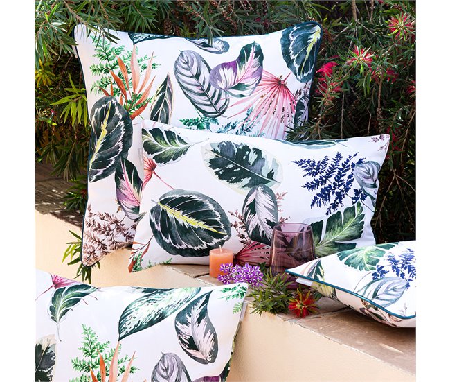 2 Capas de almofada 100% algodão TROPALM 