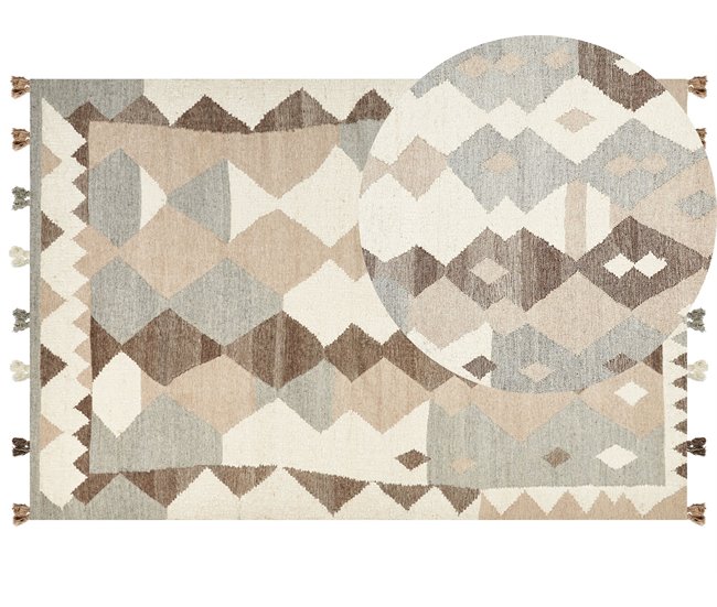 Beliani Kilim ARALEZ 200x300 Multicor