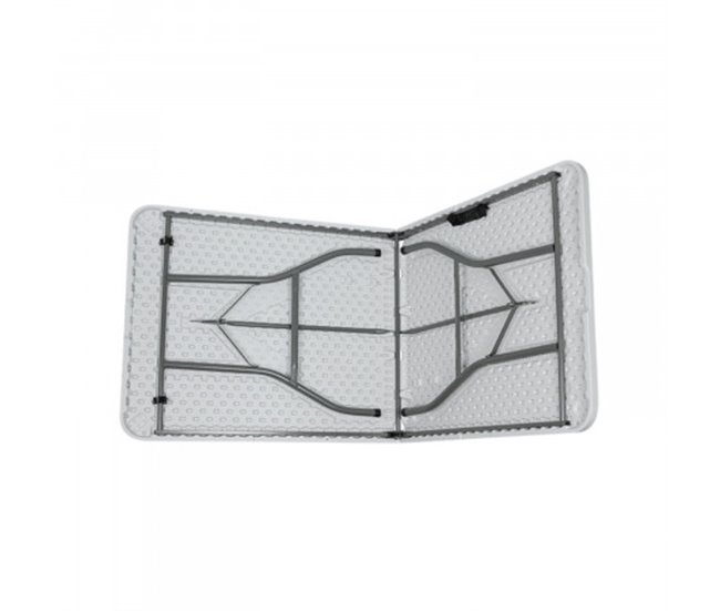 Pack 2 Mesas Dobráveis ​​Retangulares O91 180x74 Branco