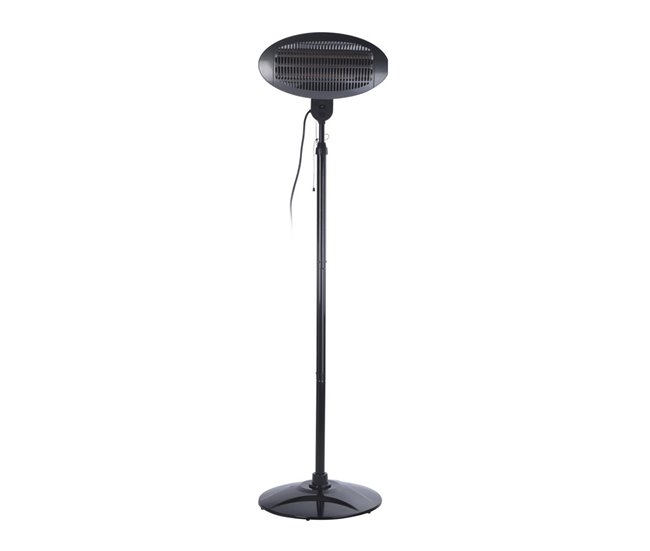 Aquecedor de parede Well Home com 3 tubos de quartzo Cinza
