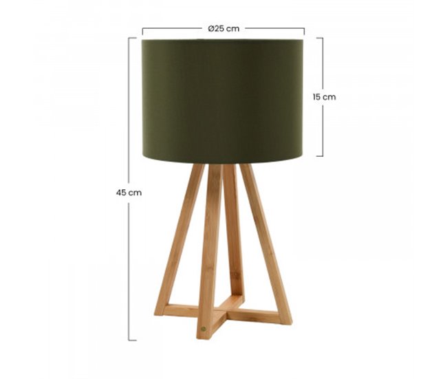 Candeeiro de mesa Eko O91 Verde