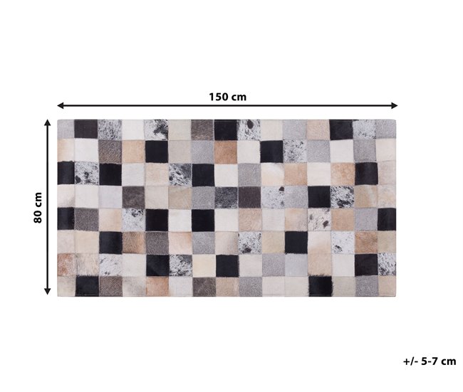 Beliani Patchwork RIZE Bege