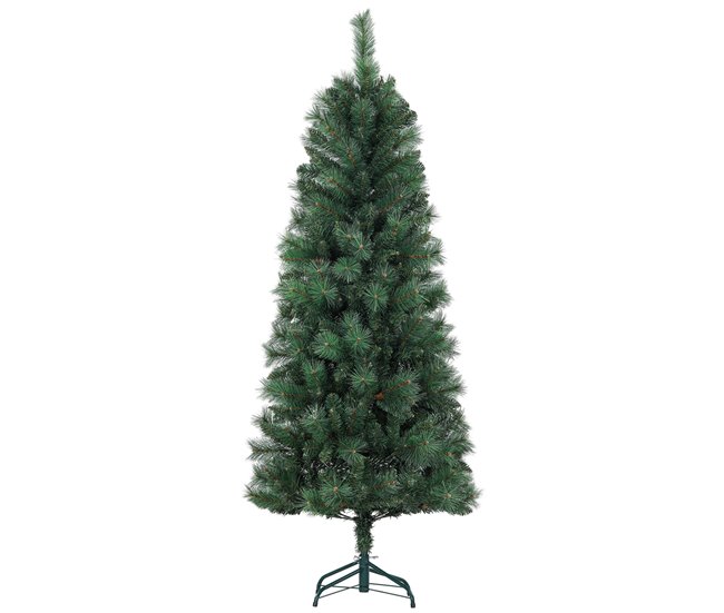 Árvore de Natal Plástico, metal HOMCOM, casa - natal Verde