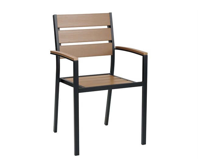 Beliani Cadeira de jardim VERNIO Branco