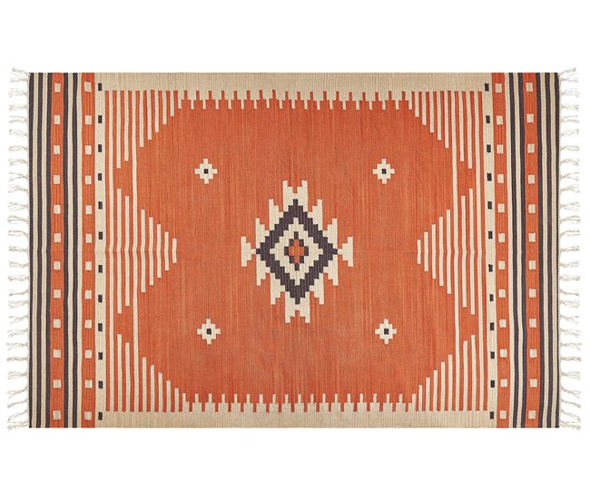 Beliani Kilim GAVAR 200x300 Laranja