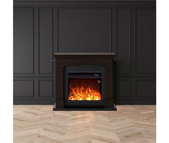 Lareira De Parede 1500w Caminetto Fuego Monica Castanho