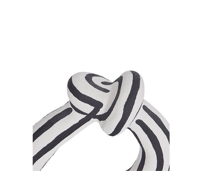 Beliani Acessório decorativo ZANDER Branco/ Preto