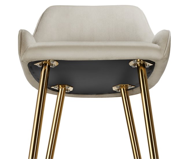 banco de bar Creme