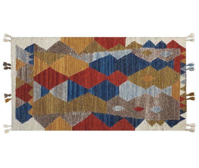 Beliani Kilim ARZAKAN 80x150 Multicor