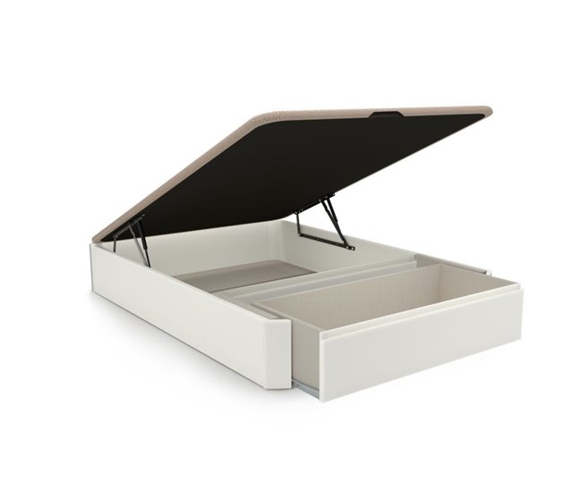 Sommier rebatível Luxo Max 3D 135x190 Branco