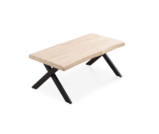  Mesa de centro elevatória Xena Fit 60x120 Carvalho