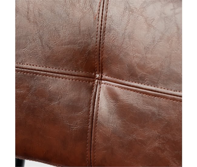 MEUBLES COSY Conjunto De Cadeiras De Bar Confortáveis E Duráveis Castanho