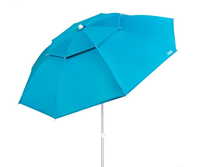 Aktive Guarda-sol à prova de vento inclinável UV50 c/capa Azul