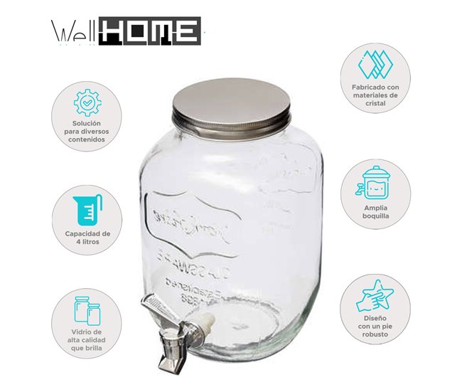 Dispensador de bebidas Transparente