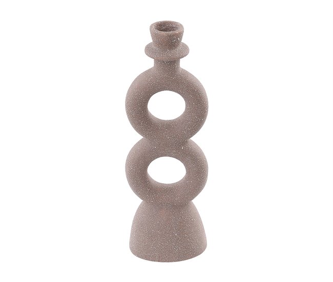 Beliani Candelabro NAOUSA Bege