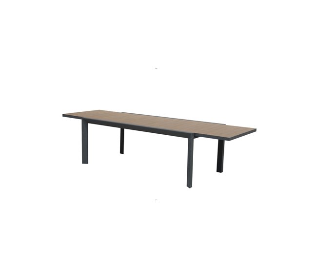 TV ALU + MADEIRA 100x160 Cinza