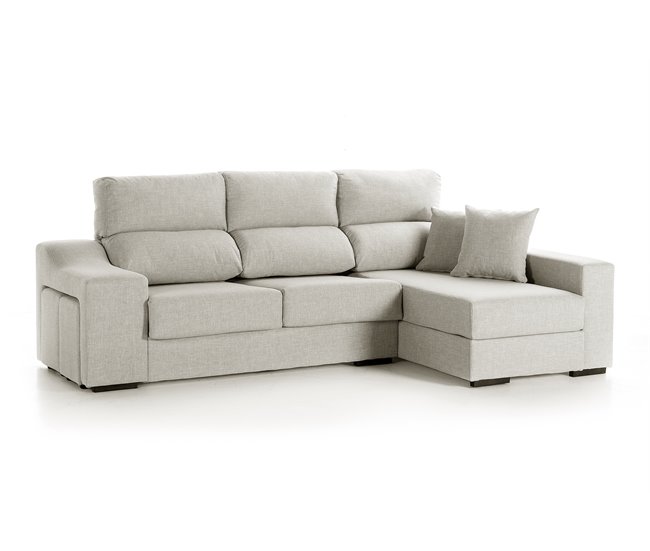 Chaise longue LUCIA IV Cinza Claro