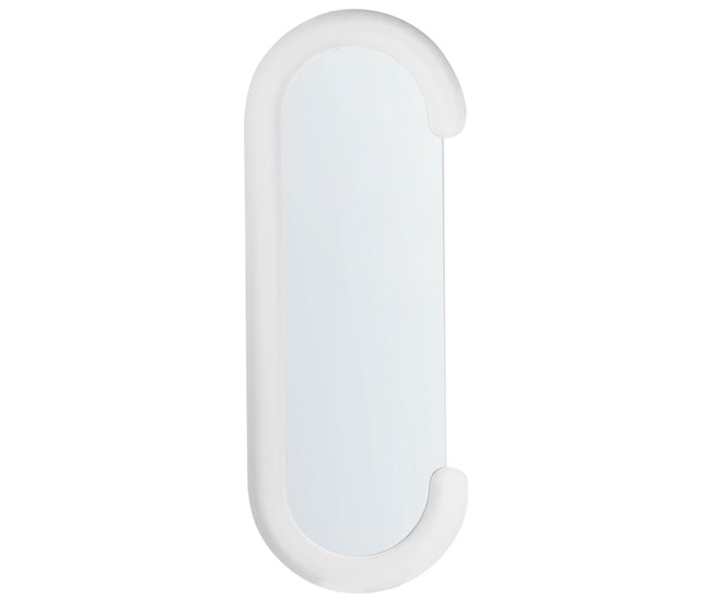 Beliani Espelho LOCHES 54x7 Branco
