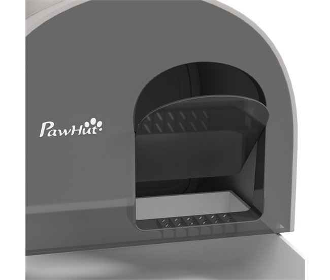 Caixa de Areia para Gatos PP PawHut Cinza