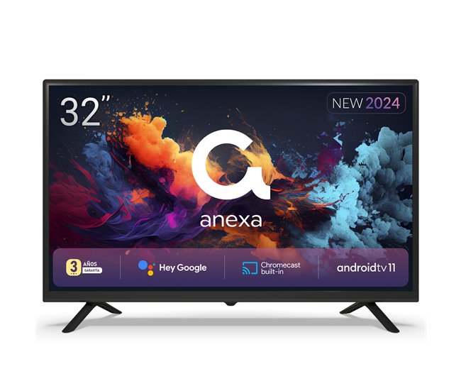 Televisor Smart TV 32 polegadas - anexa SMART32C01HG Preto / Cinza