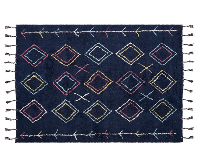 Beliani Entrelaçado CORUM 140x200 Bege