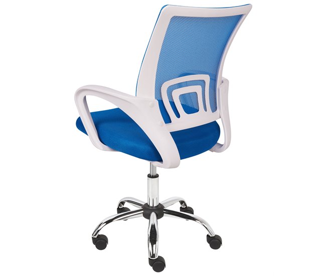 Beliani Cadeira de escritório SOLID Azul
