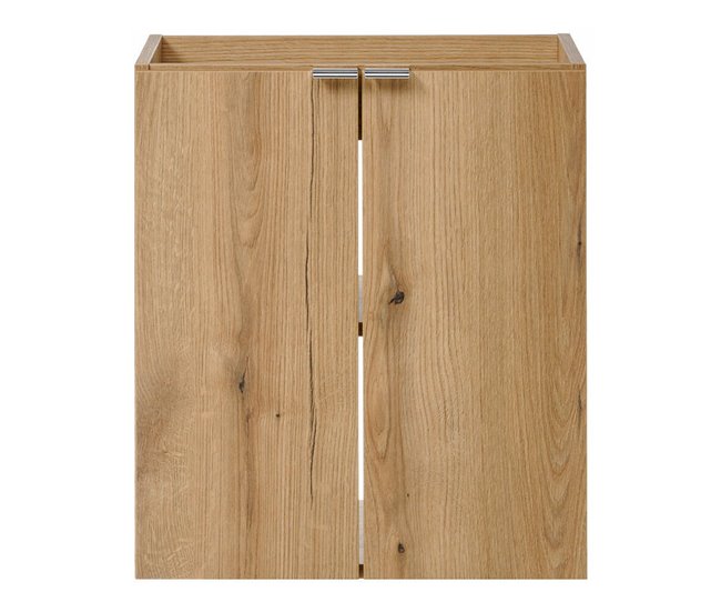 Móvel de casa de banho suspenso Newport com 2 portas 50 Carvalho