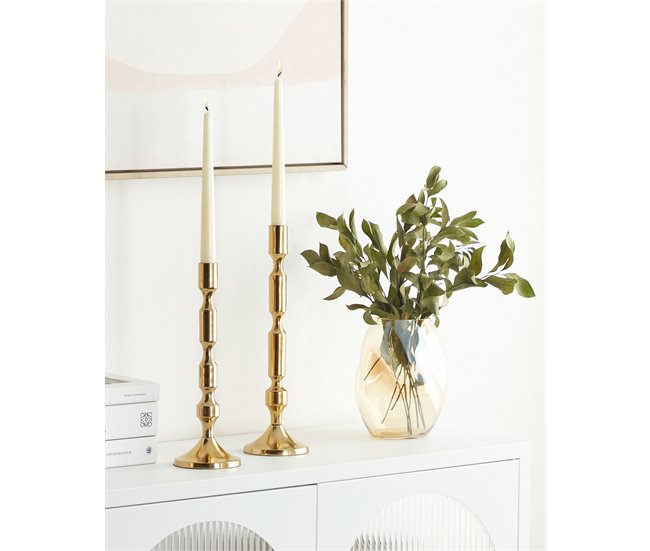 Beliani Candelabro DIKIRNIS Dourado