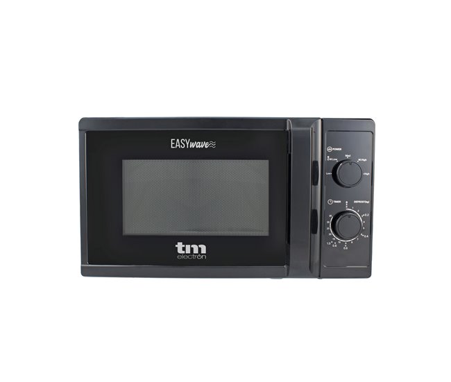 Microondas com Grill Preto