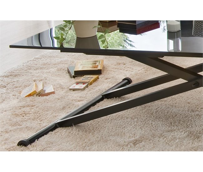 Mesa de centro elevável STAND UP Preto