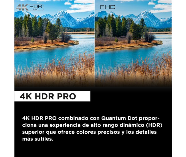 TV TCL C655 QLED Smart TV 4K Preto