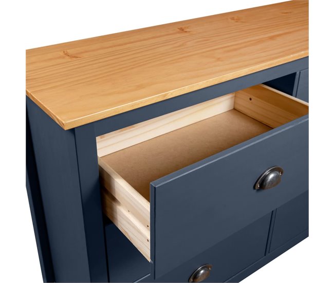 Aparador Bufete Móvel de apoio Cinza