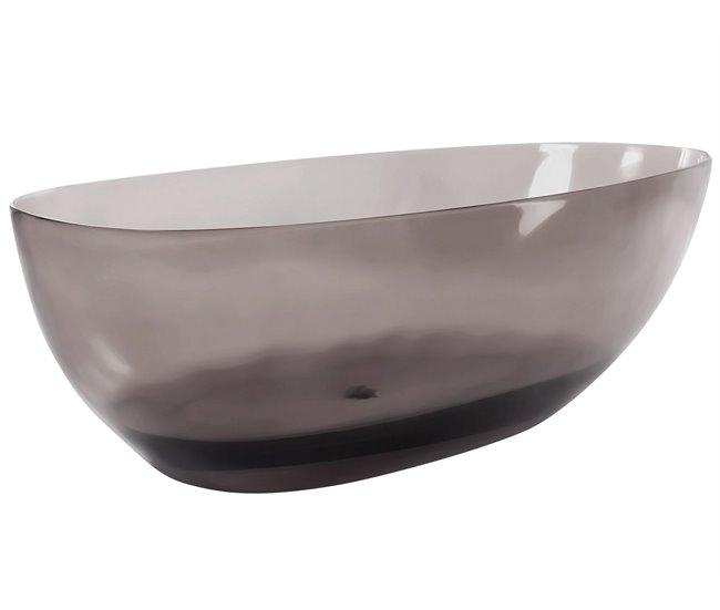 Beliani Banheira autónoma BLANCARENA 169x78 Preto