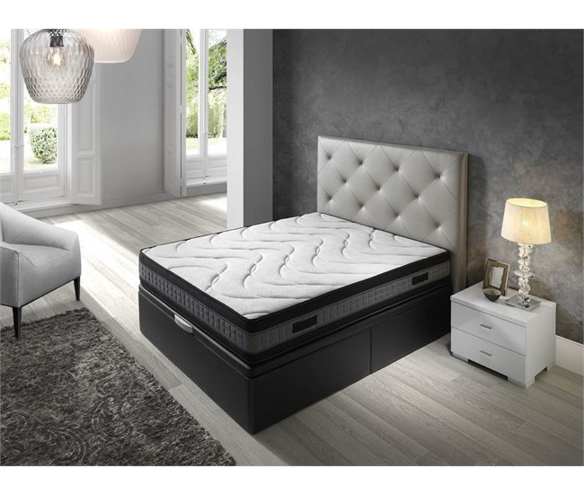 Colchão enrolado de foam e viscoelástica SUMMER SET PLUS 