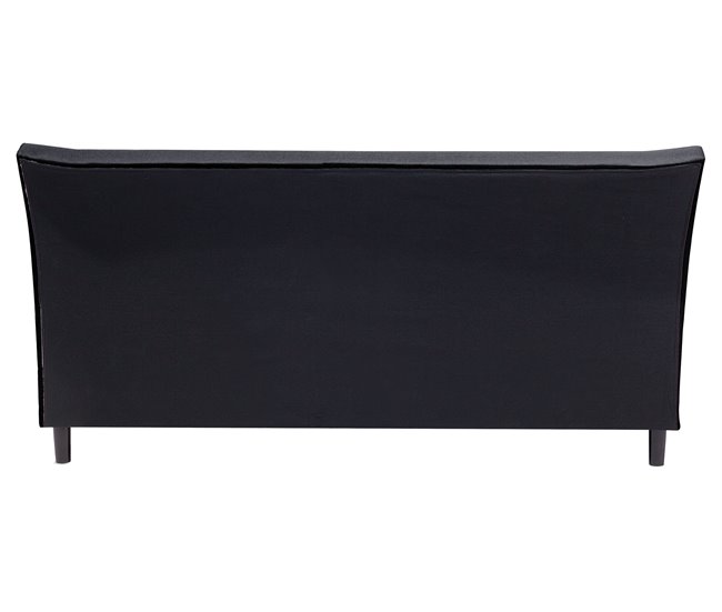 Beliani Cama com estrado Poliéster SAVERNE 177x228 Cinza Claro