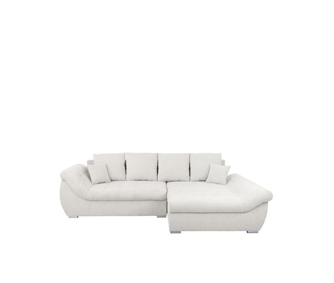 Chaise longue com cama e arca EDEN Branco